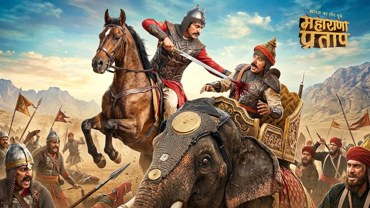 महाराणा प्रताप ने किया हाथी पर सवार मान सिंह का वध | भारत का वीर पुत्र | Maharana Pratap 2026