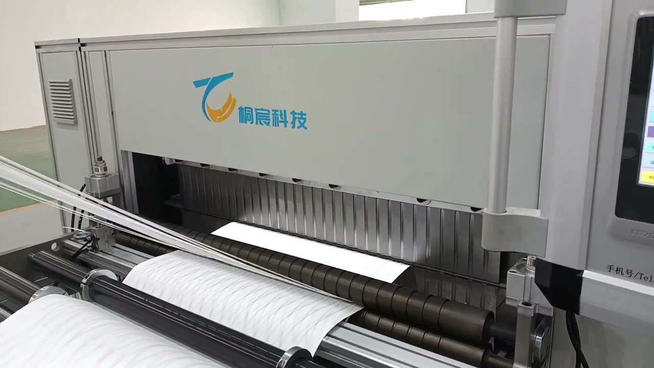 Filter paper folding machine# HEPA迷你打褶机#HEPA mini pleating machine