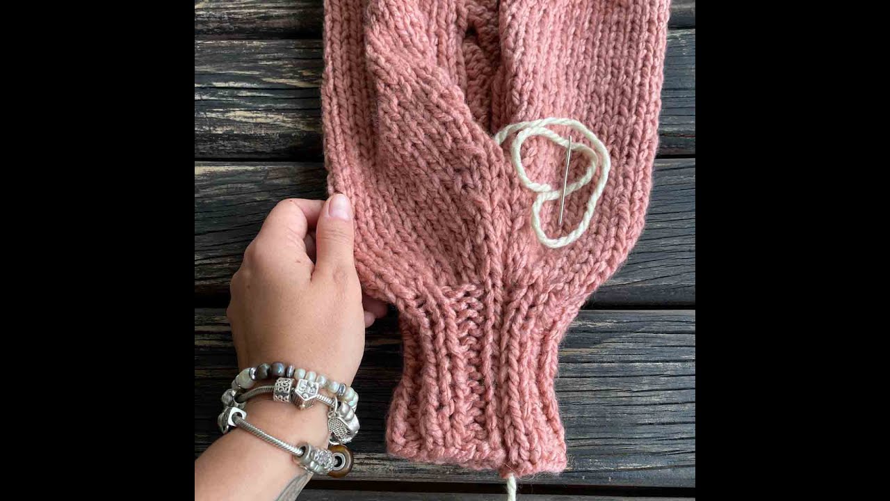 ¿Cómo coser un tejido y que no se note la costura?
