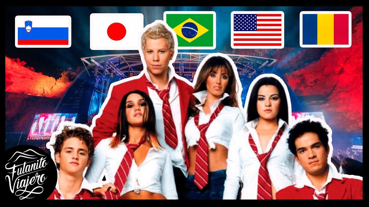 Top 10 Países que RBD Conquistó con su Música | Cantantes Mexicanos en el Extranjero