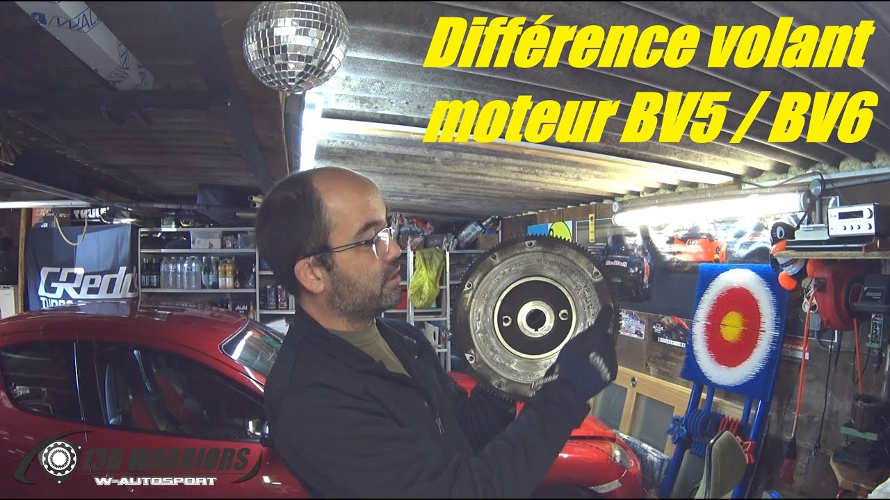 [ROTARY TECH] LA DIFFERENCE DES VOLANTS MOTEUR BV5 et BV6