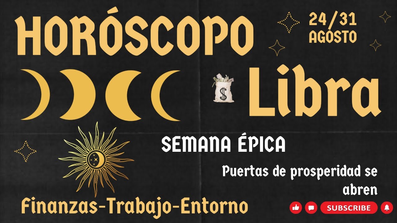 Libra ♎💫 Semana épica 💵😱 💵  las puertas de prosperidad se abren y la estabilidad llega 🍾💰🙏🍀