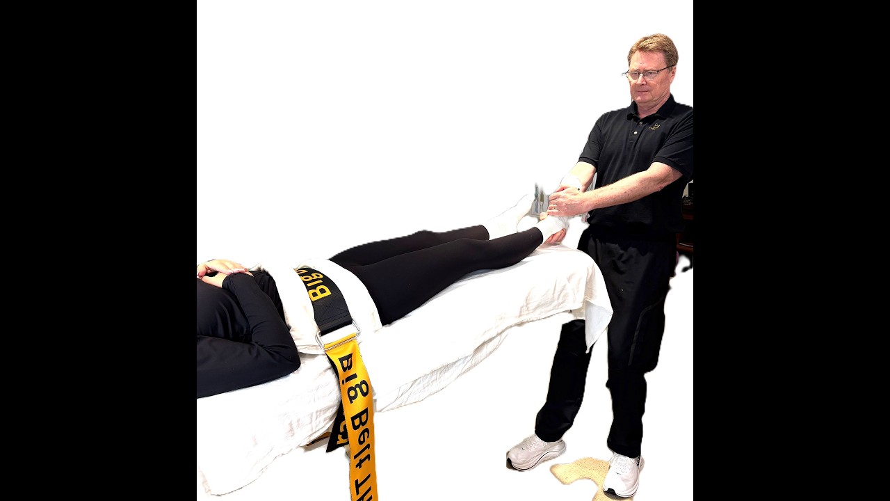 Hip Traction #hip pain, #massage #chiropractor #arthritis #psoas