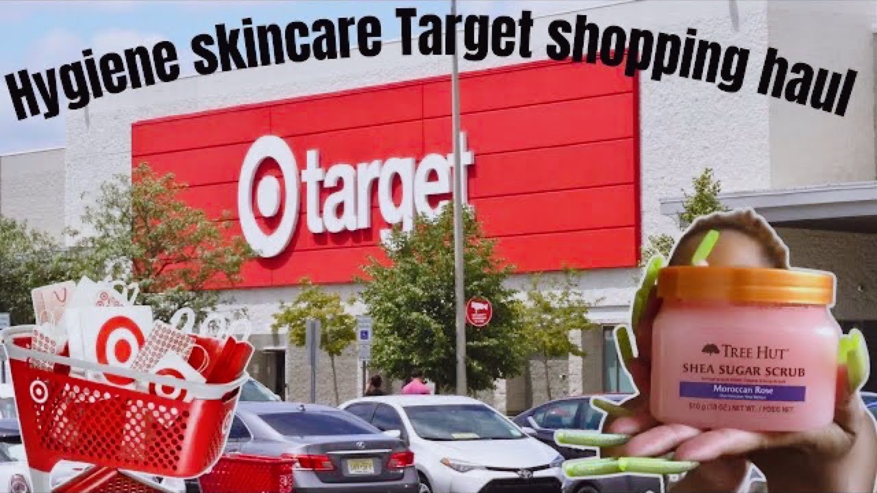 Hygiene shopping haul at Target
