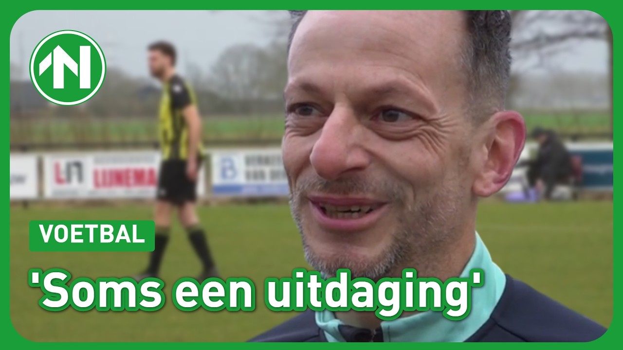 Scheidsrechter Martin Rozema in het zonnetje: 350 wedstrijden gefloten