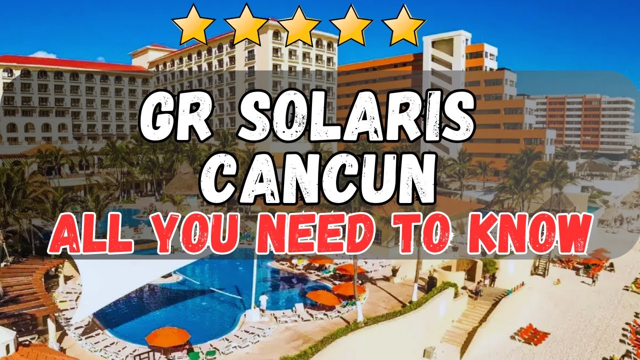 GR Solaris Cancun All Inclusive: незабываемый отдых на берегу моря