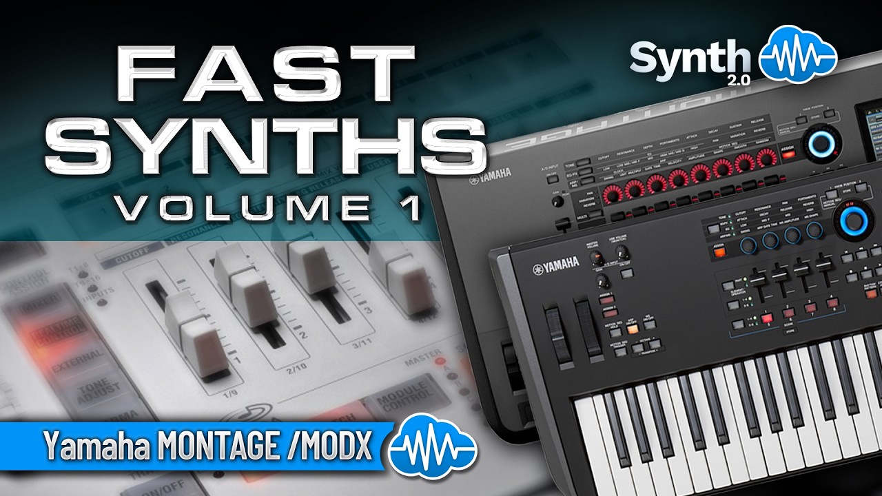 YAMAHA MODX MONTAGE SERIES ♫ 52 KORG M3 SAMPLED Sounds ► FAST SYNTH V1