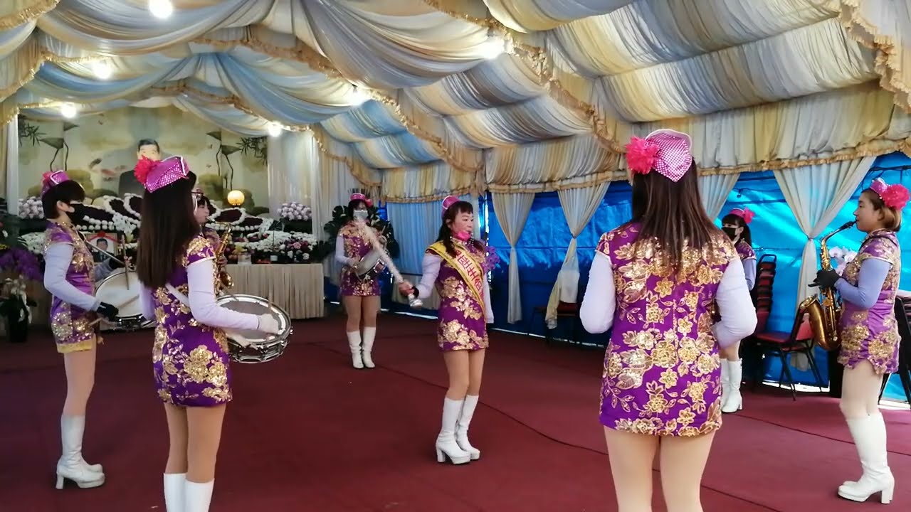 2026年2月10日 秉持專業 用心服務 最美麗的送行隊伍 🎀 響韻女子音樂團 - 東勢月眉莊嚴告別式工作 - 樂隊排場儀式