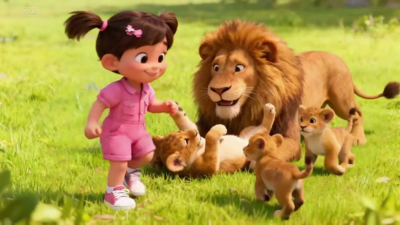 Aslan Şarkısı 🦁 | Safari Hayvanları | Eğitici Çocuk Şarkıları | Güneş ile Keşfet