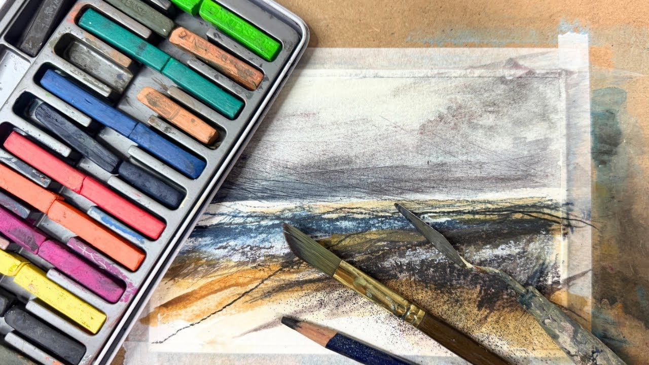 Transform Your Art: Easy Abstract Watercolor Landscapes Anyone Can Do!