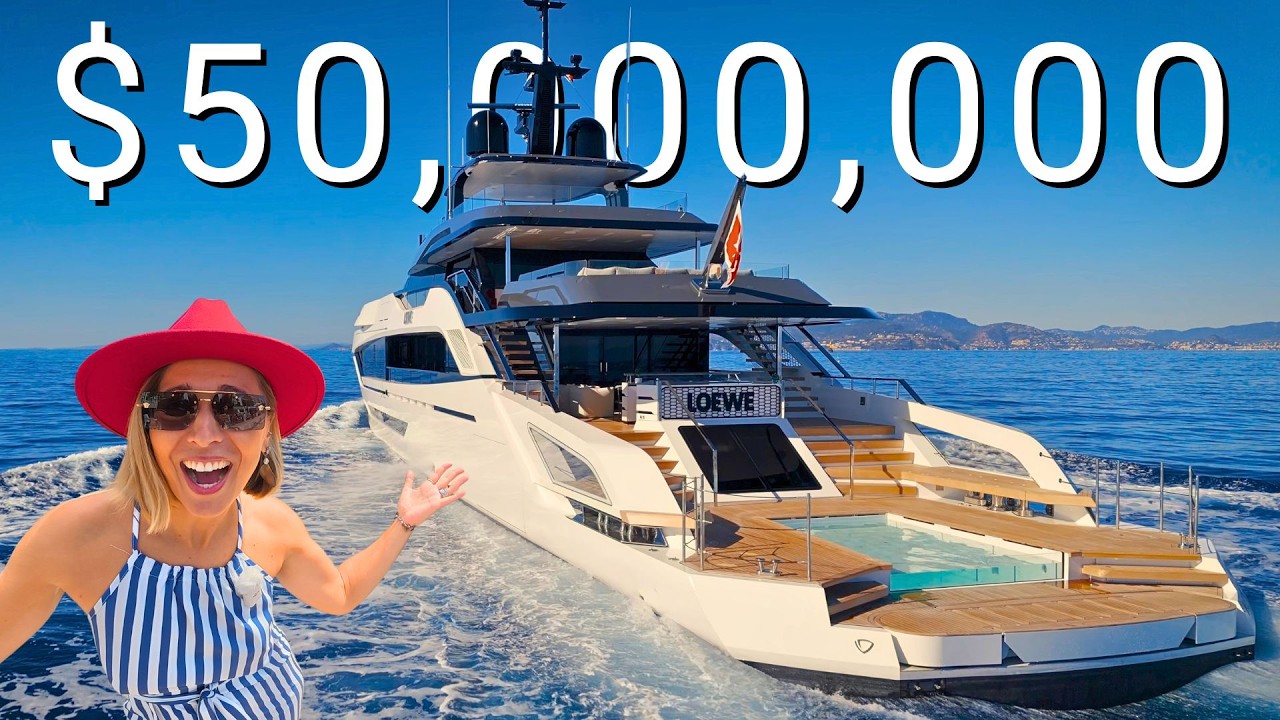 За 50 миллионов долларов можно купить вот это 🤯😳 Суперяхта Tankoa 