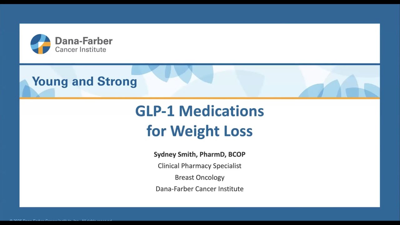 GLP-1 Medications for Weight Loss in Breast Cancer Patients | Dana-Farber Cancer Institute