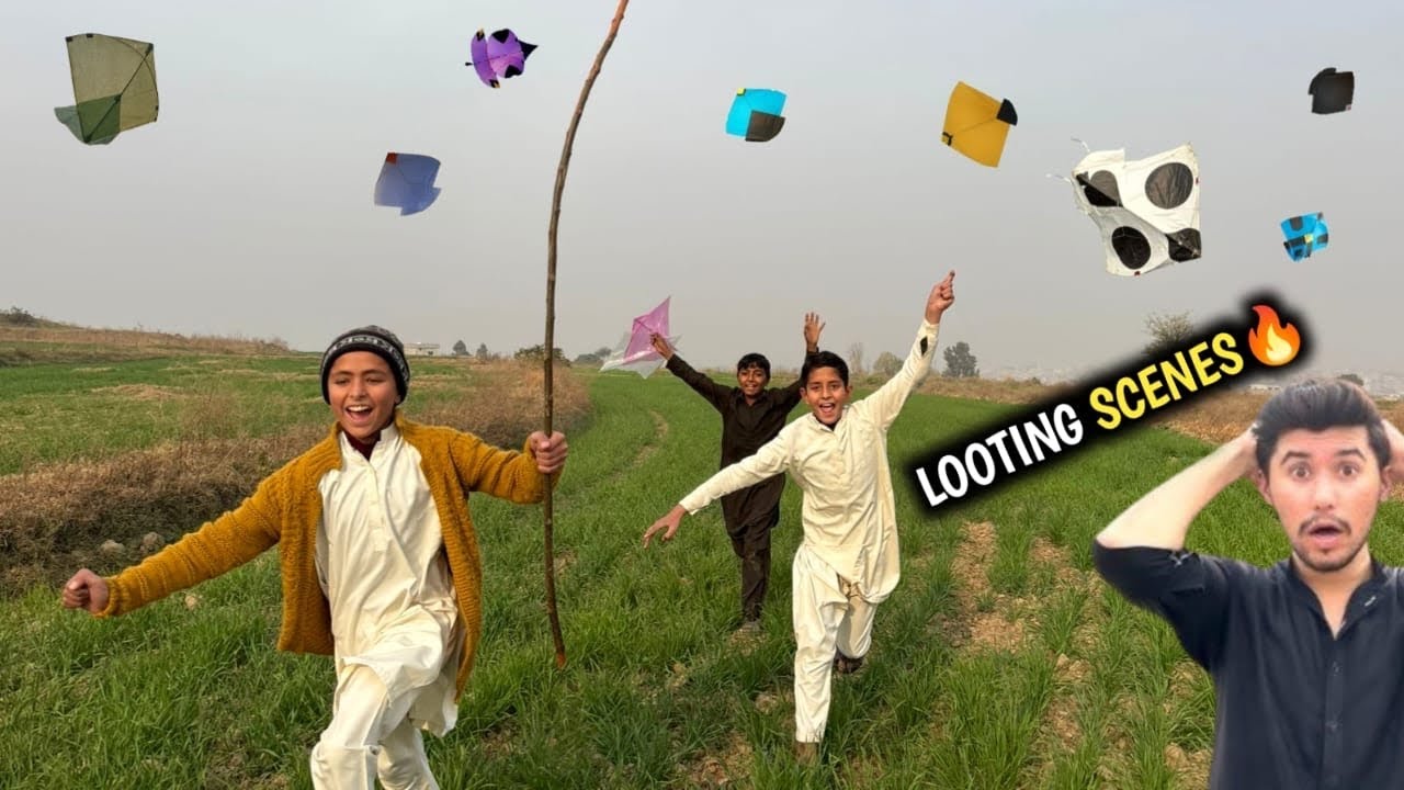 Full *looting* scenes🥵 || Kite looting from *street*😱 || Kite fighting🔥 || Kite flying 🪁 || * Kites*