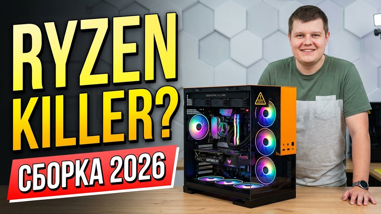 Хватит переплачивать за Ryzen! Сборка в Geometric Future Model 3 с MSI NVIDIA RTX 5070
