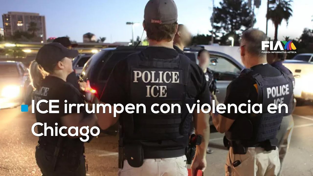 Operativo de ICE desata caos y represi&oacute;n en comunidad mexicana de Chicago