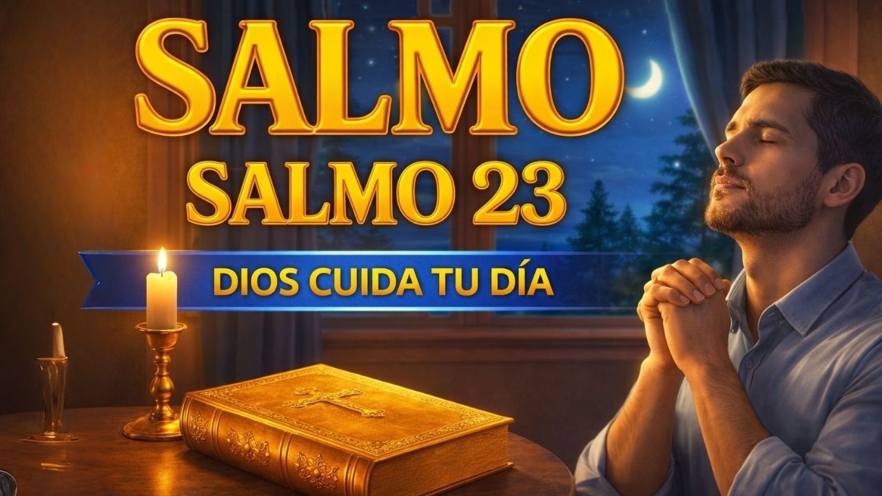 ORACIÓN DEL DÍA – 24 DE ENERO – SALMO 91 Y SALMO 23: EMPIEZA TU DÍA BAJO PAZ DIVINA Y PROTECCIÓN.