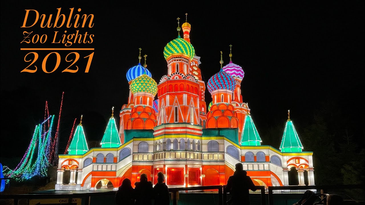 Dublin Zoo Lights 2021 | Dublin Lights | Christmas Lights #dublinzoo