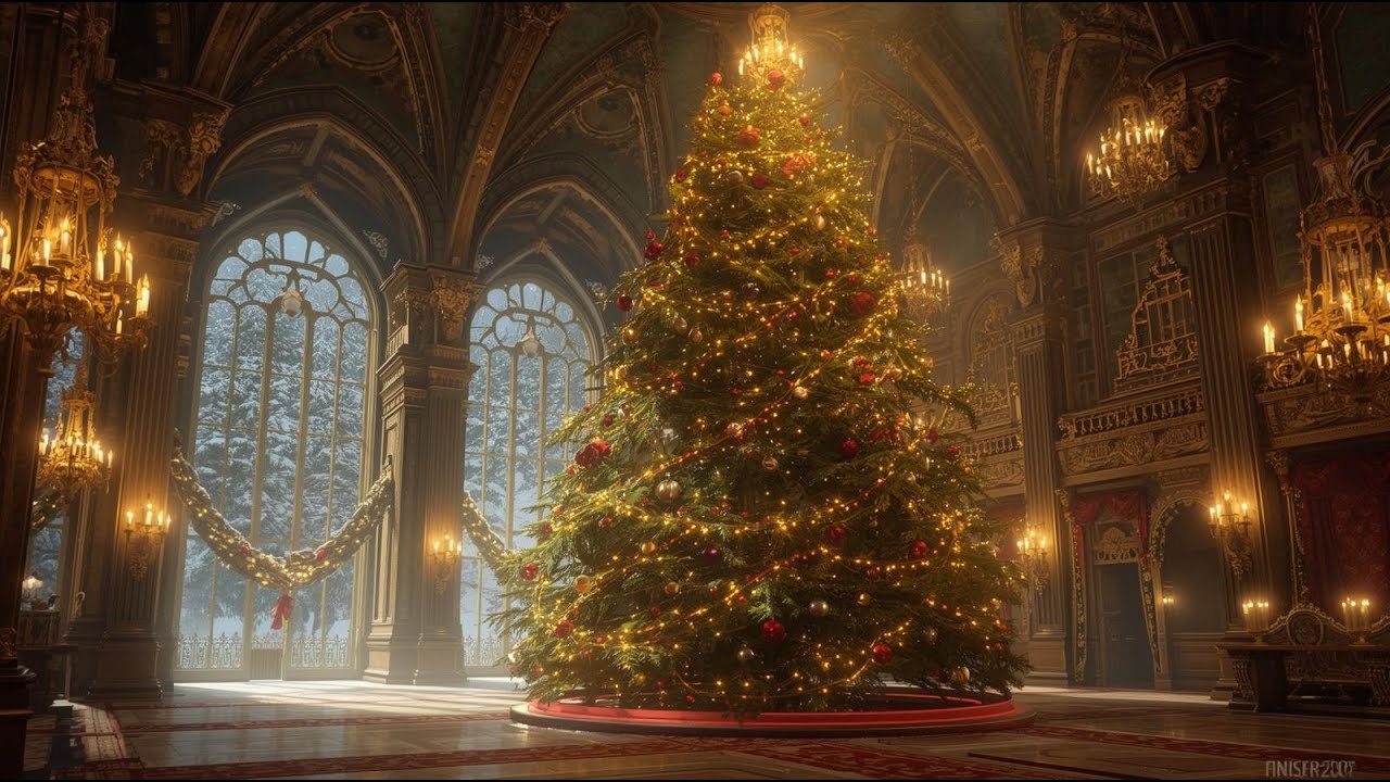 3 Hours Uplifting Christmas Waltz, Magical Fantasy Castle Music for Focus, Work, Calm & Peace