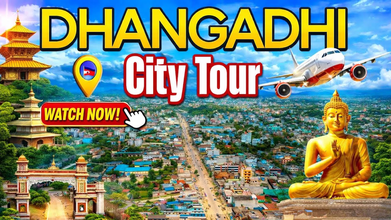Dhangadhi l Nepal l City Tour l धनगढ़ी नेपाल l Seti Pradesh l सेती