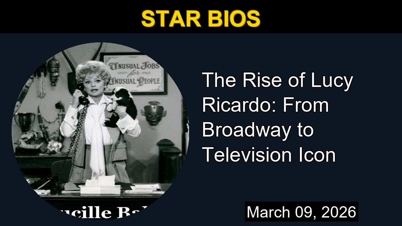 The Rise of Lucy Ricardo: From Broadway to Television Icon | Star Bios
