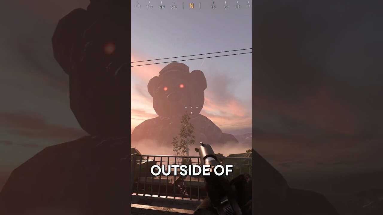 GODZILLA TEDDY BEAR EASTER EGG IN MODERN WARFARE!!!