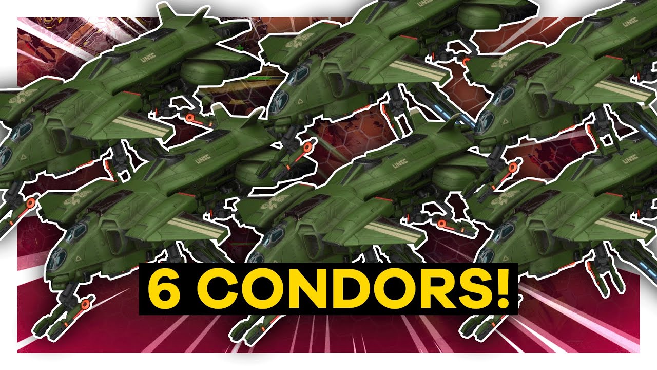 he tried to TURTLE us so we built 6 CONDORS! 😂
