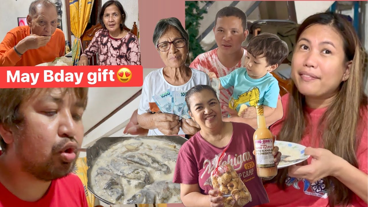 Ginataang tilapia para kay Nanay at Tatay | May ngpadala kana Teo at Inang Mirna at @ateNelsTV1614