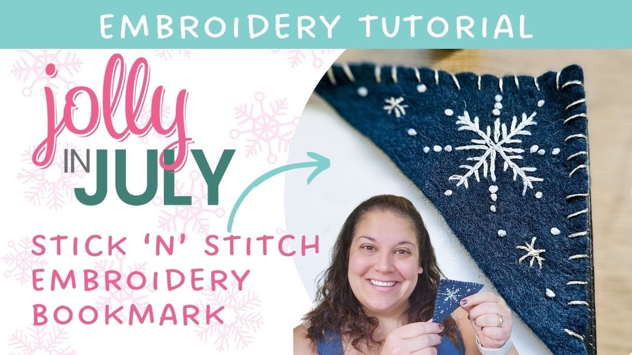 Make a Corner Bookmark: Hand Embroidery Tutorial