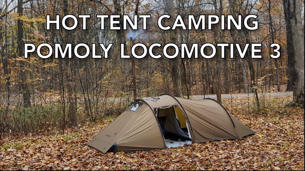 POMOLY LOCOMOTIVE 3 HOT TENT CAMPING