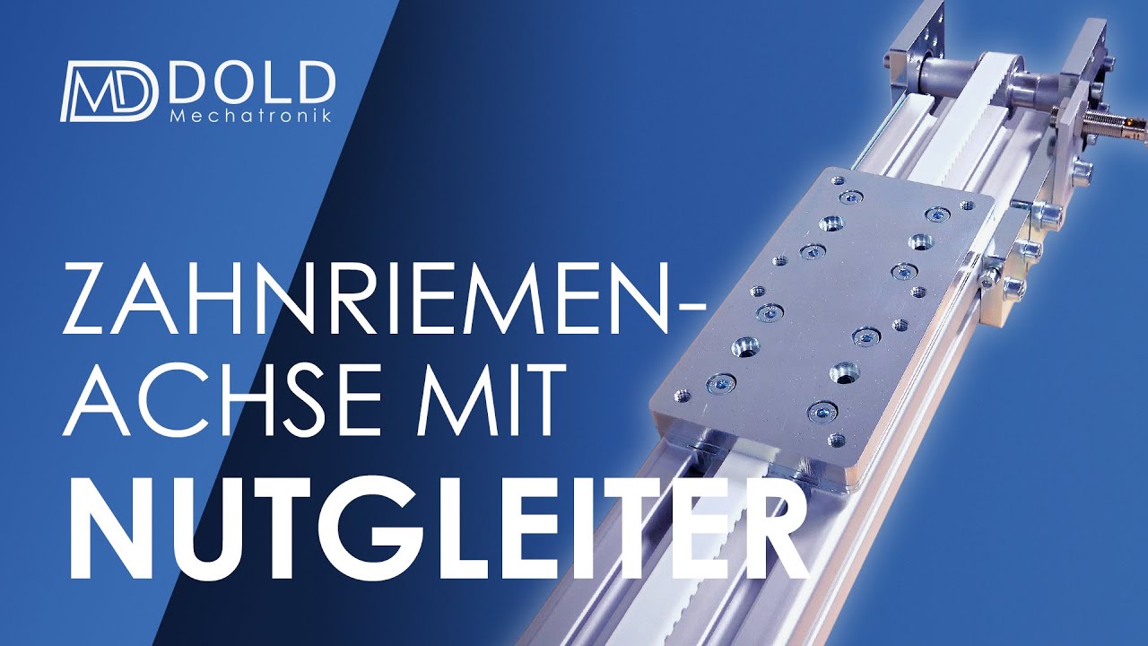 Kraftvolle Zahnriemen-Linearachse mit Arduino-Steuerung für schwere Lasten