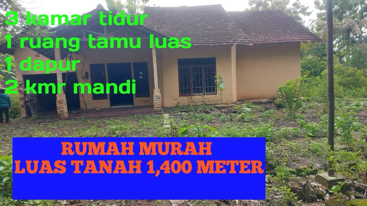 RUMAH MURAH LAYAK HUNI ( LUAS TANAH 1400 METER ) @rajiproperty channel