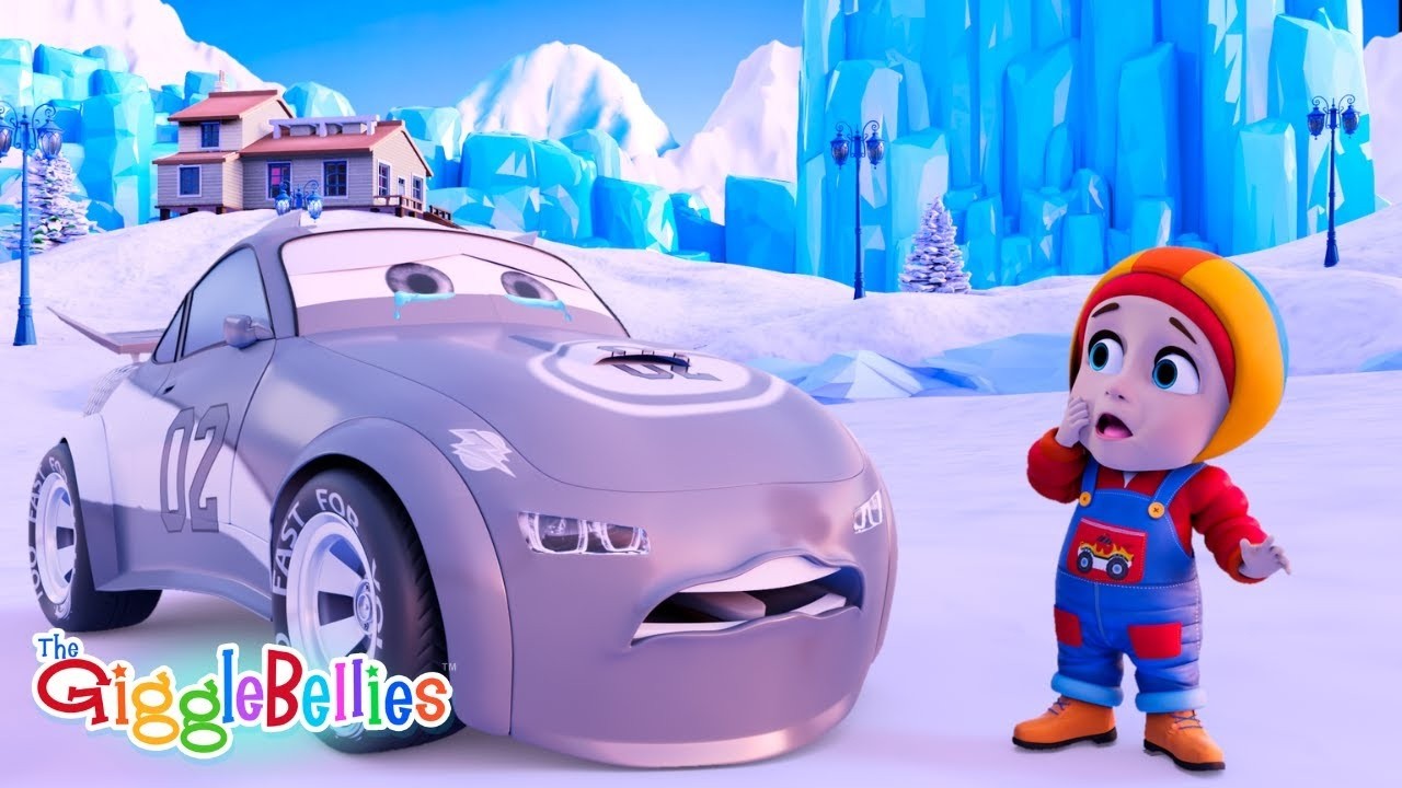Car Lost Its Colors | Find The Colors | Nursery Rhymes - Monty's Garage