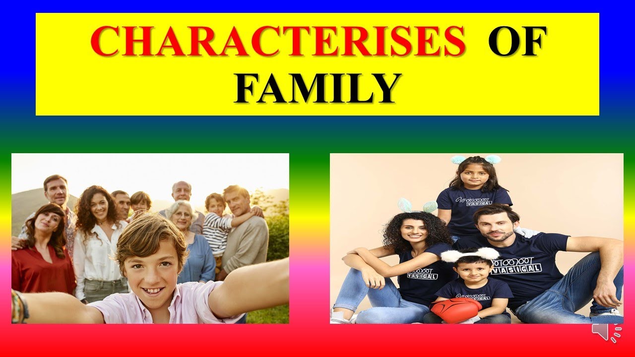 CHARACTERISTICS OF FAMILY  - Sociology