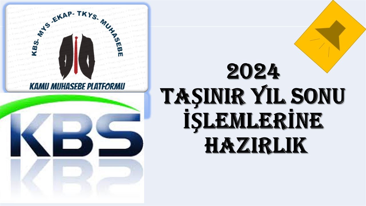 YIL SONU İŞLEMLERİNE HAZIRLIK 2024