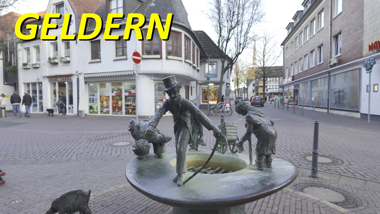Geldern walking 4K | Winter 2024/25
