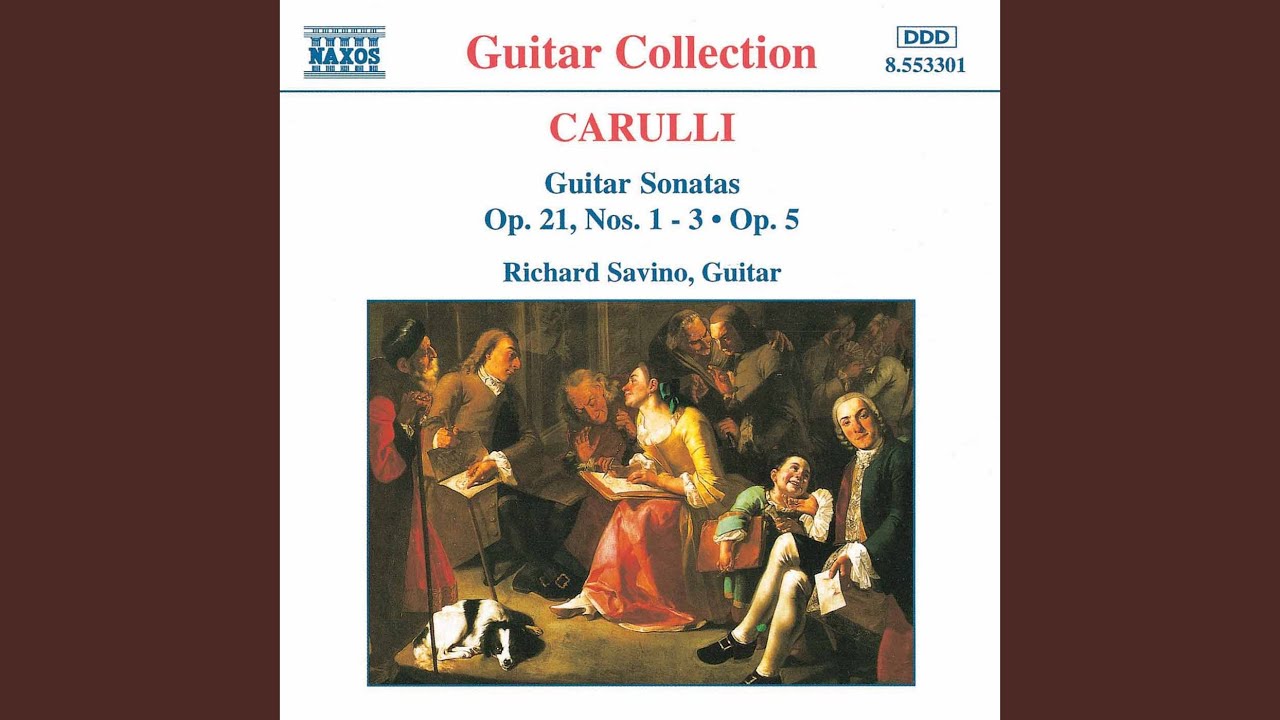 Guitar Sonata, Op. 21, No. 1: III. Rondeau: Allegretto