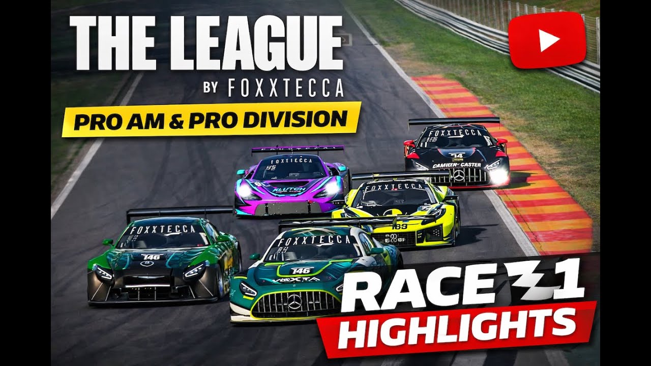 The League: Season 2 | Race 1 — Pro-Am & Pro Division Highlights
