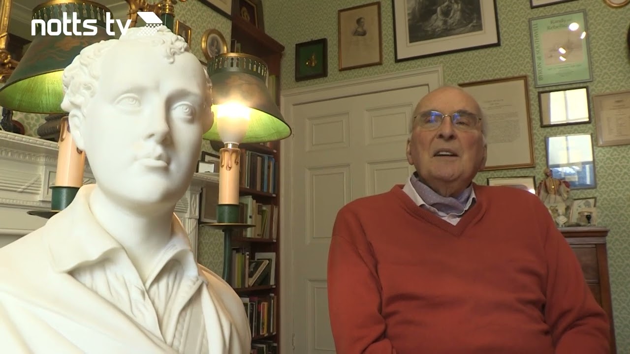 A proud homeowner and Lord Byron enthusiast lives in a house once occupied by the flamboyant poet.
