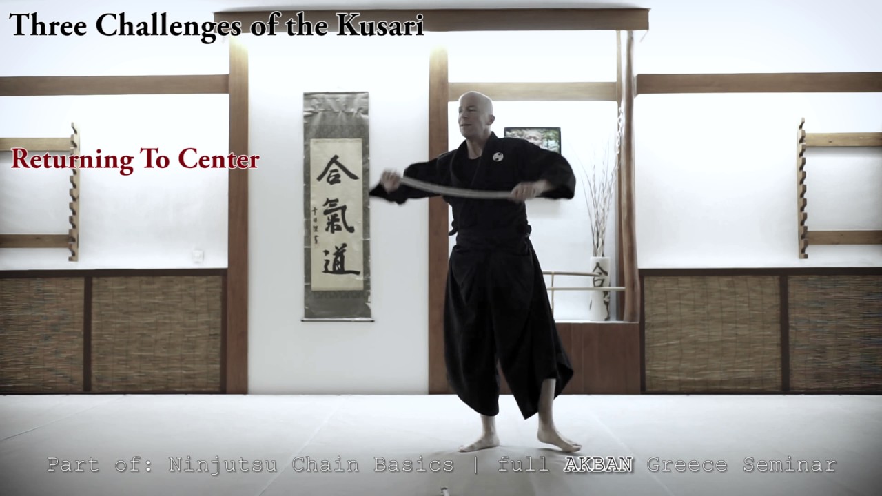 The 3 challenges of the Ninjutsu Kusari