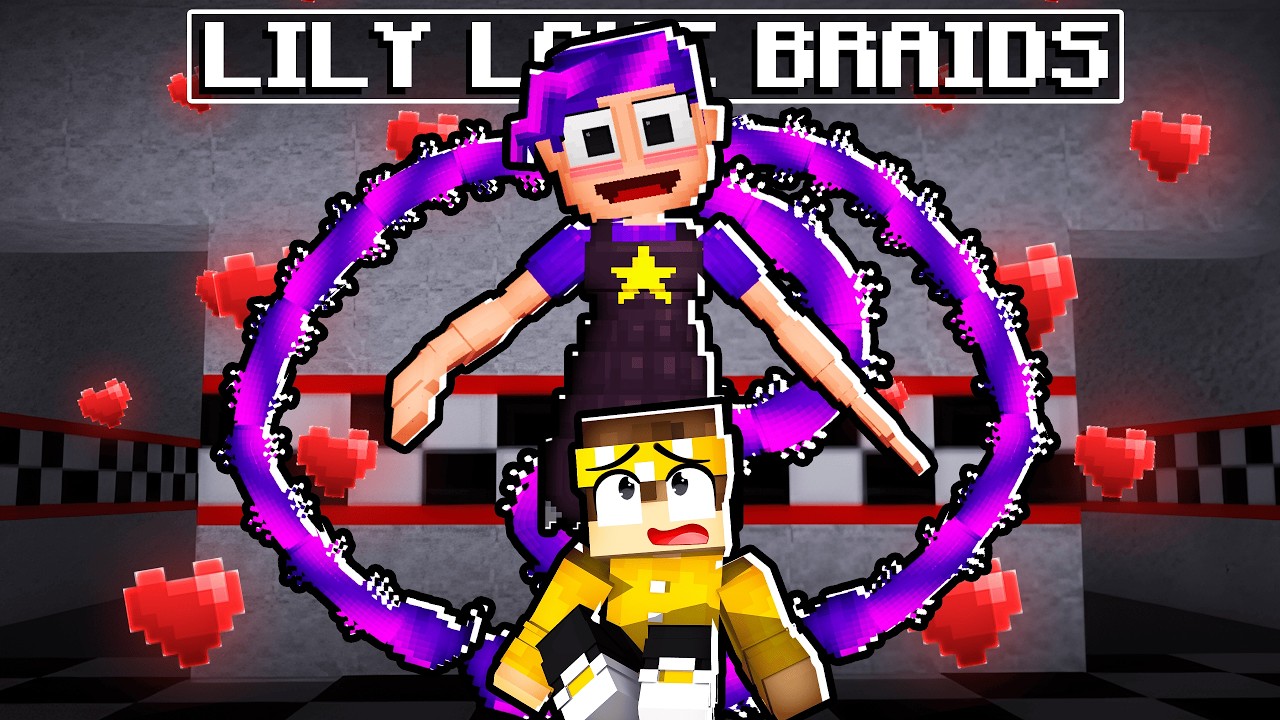 SOU O CRUSH da LILY LOVE BRAIDS no Minecraft