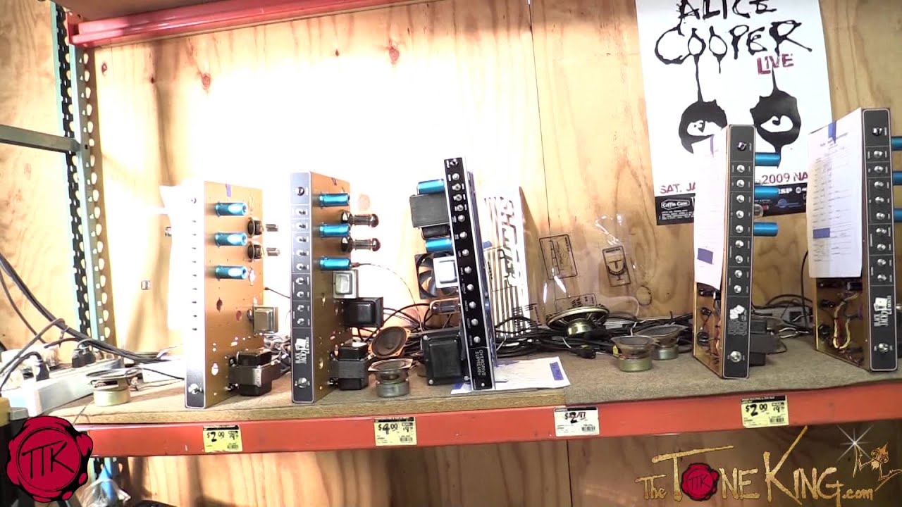 Fuchs Factory Tour by Andy Fuchs - Maker of the Train 45 / 50 / II & Overdrive Supreme Amps!