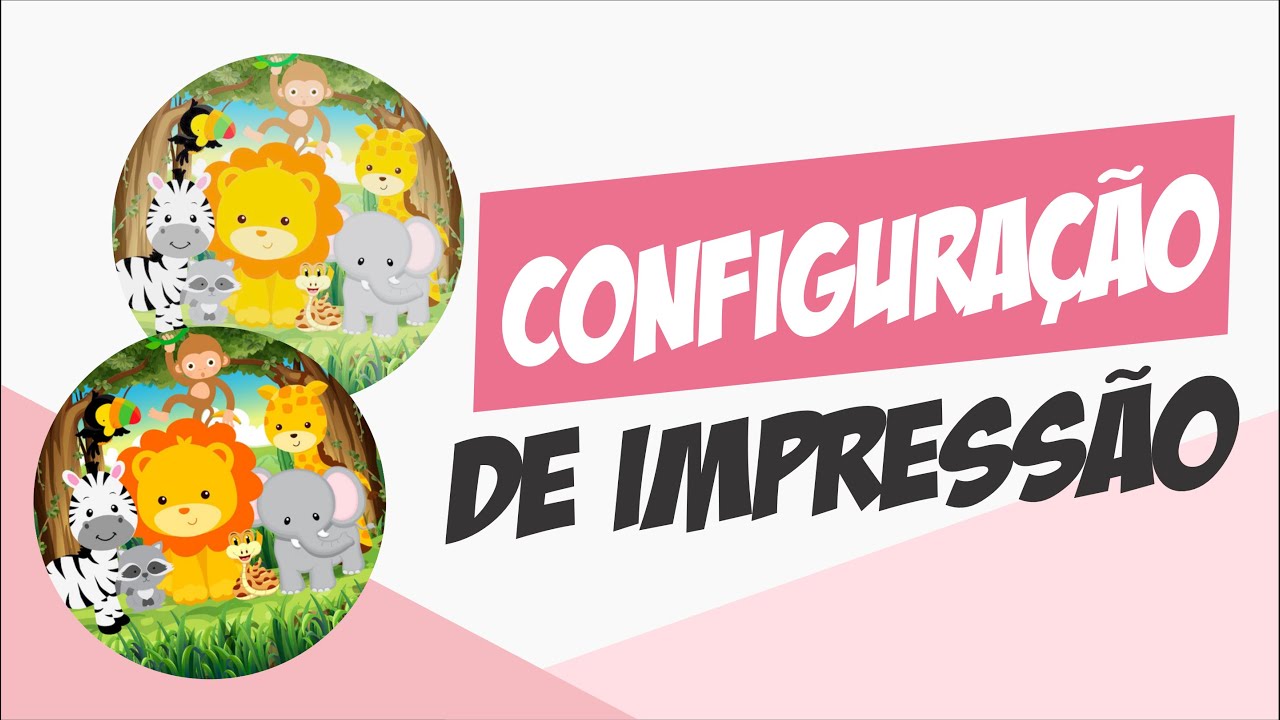 Configuração de impressão no papel Offset e Glossy