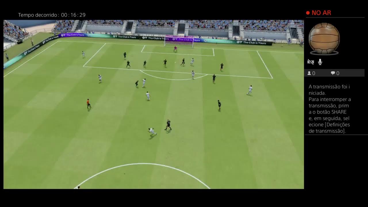 Transmissão ao vivo