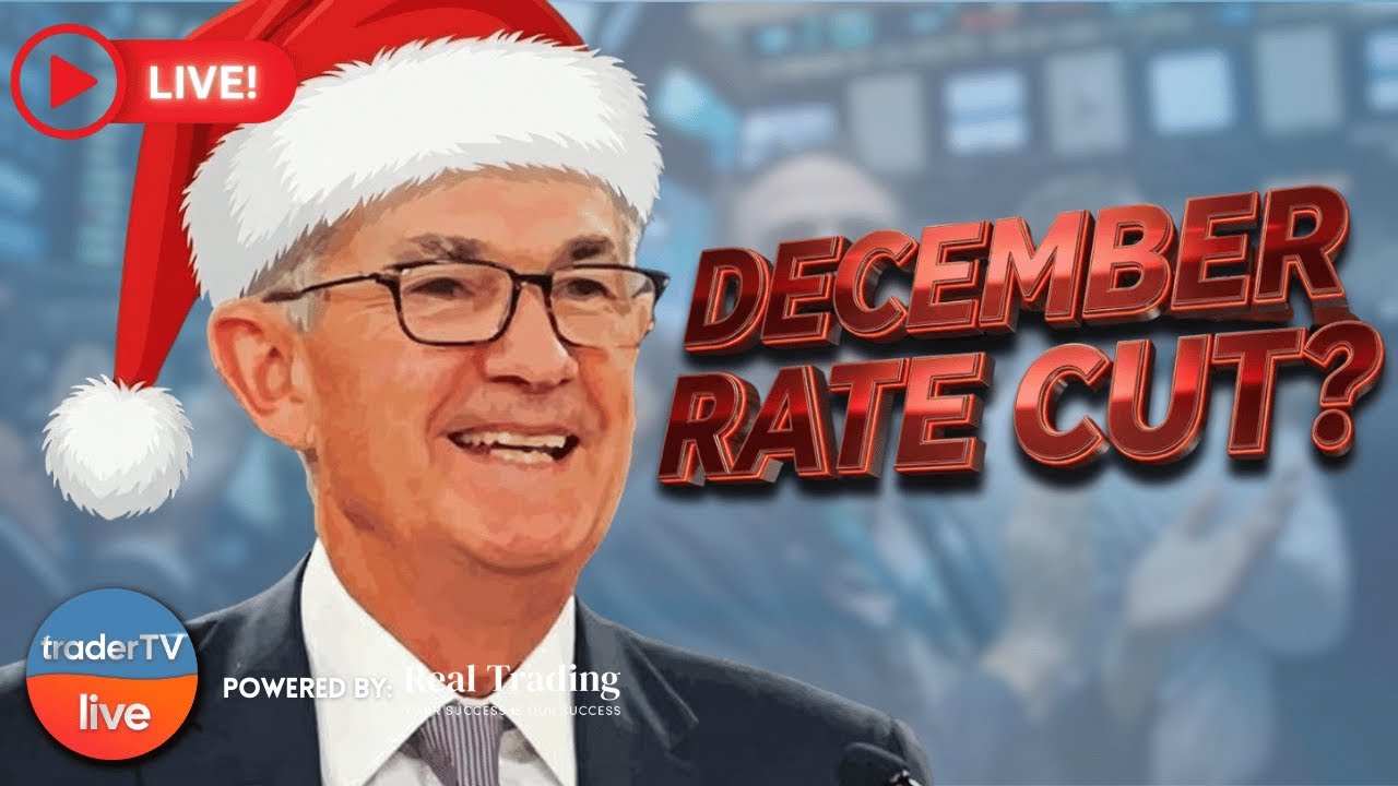 🔥 AI Selloff Deepens! $NVDA & $TSLA Slip as Fed Cut Hopes Rise | Live Trading Nov 24
