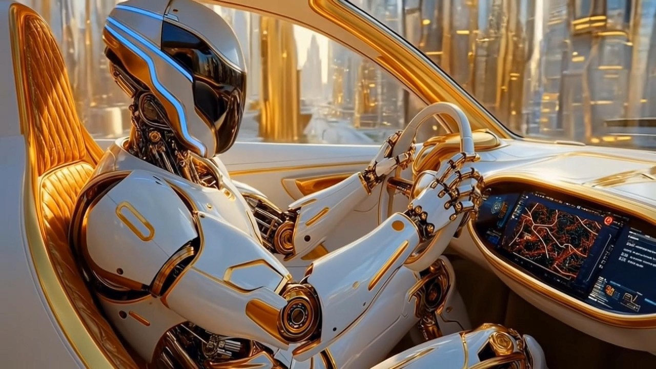 The Golden World of 2147 | AI & Nature Rebuilding Civilization (4K Future Vision)