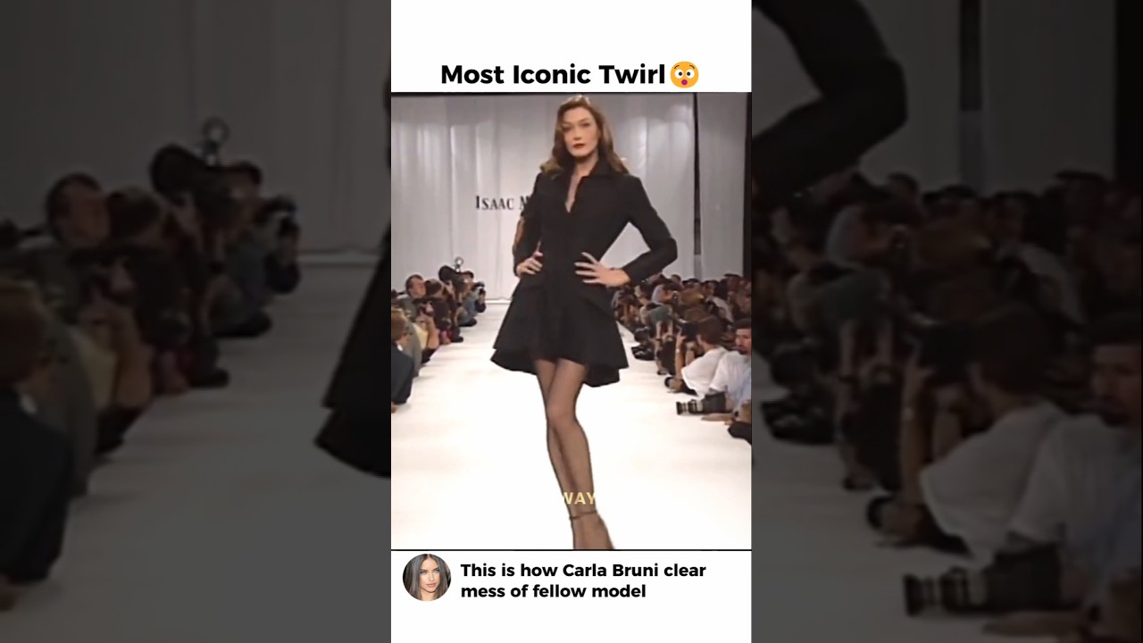 most perfect spin in history✨ #fashion #model #runway #shorts