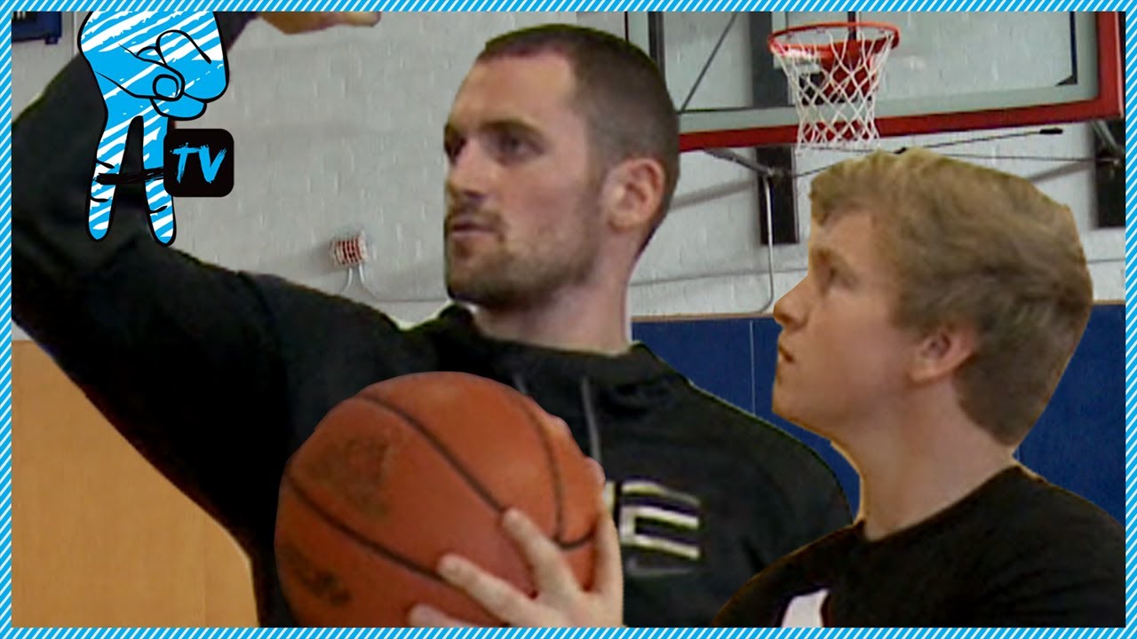 How to Shoot a 3-Pointer with NBA Pro Kevin Love - How To Be Awesome Ep. 14