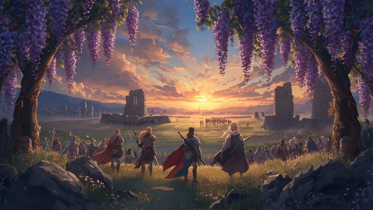 Heroes of the Falling Sun Playlist | Fantasy Battle Music full of Courage & Suspense ⚔️