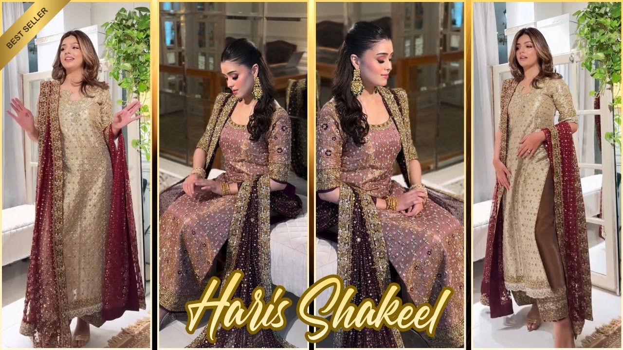 Haris Shakeel | Elegant Wedding & Party Wear ✨ Luxury Pakistani Formal Outfit 👗💫 Bridal & Festive 💍