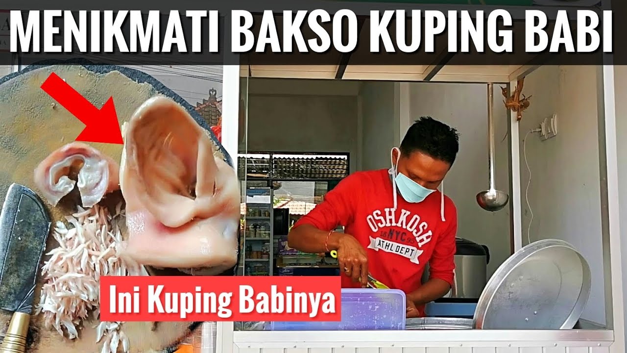 NIKMATNYA BAKSO KUPING BABI - Kuliner Klungkung